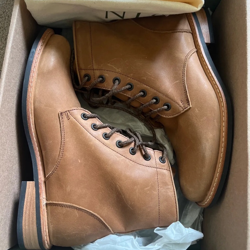 Nisolo Amalia All Weather Boots.